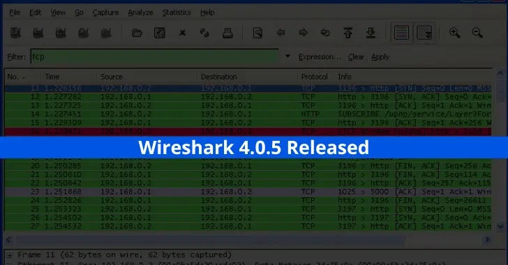 Wireshark 4.0.5